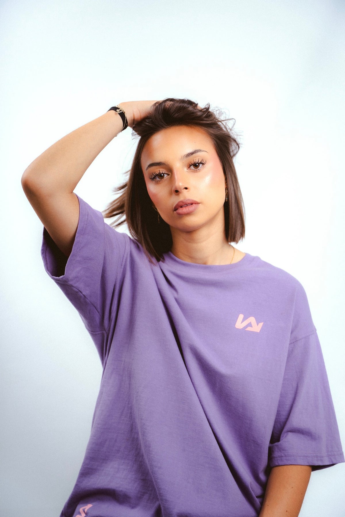 Tee-shirt Glitch Pink