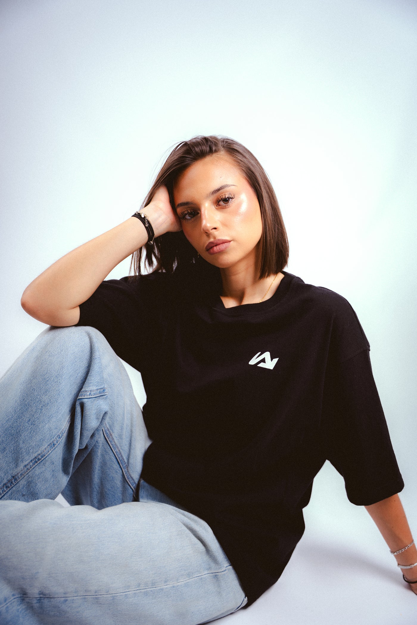 Tee-shirt Glitch Black
