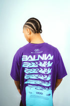 Tee-shirt Glitch Purple