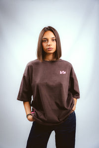 Tee-shirt Glitch Brown