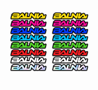 14x Balnia Stickers