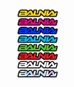 7x Balnia Stickers