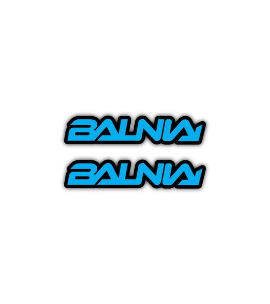 2x Stickers Balnia Bleu Ciel