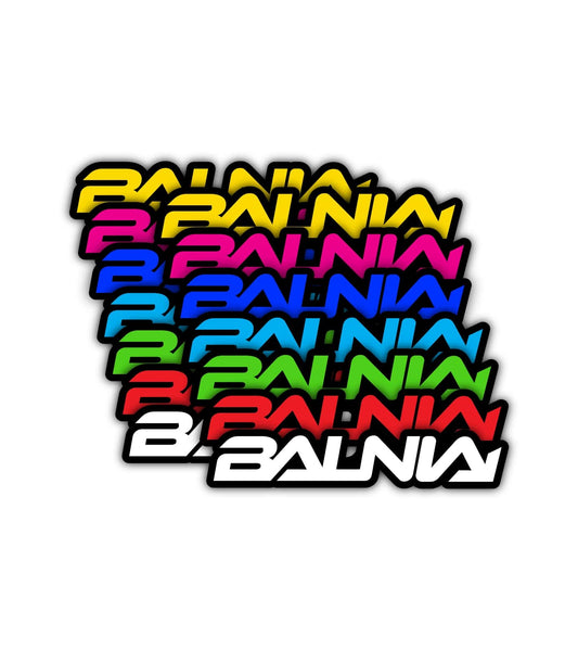 14x Stickers Balnia