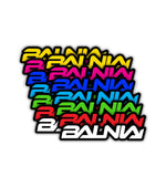 14x Stickers Balnia