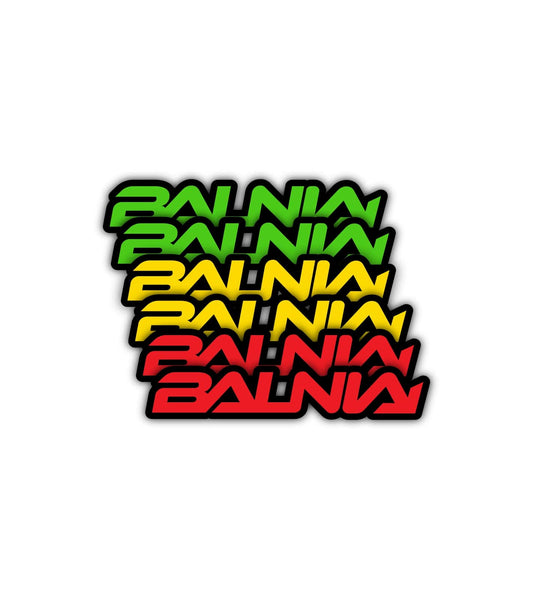 6x Stickers Balnia