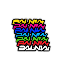 7x Balnia Stickers