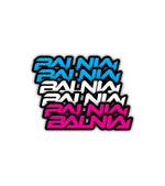 6x Balnia Stickers