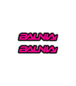 2x Balnia Rose Stickers
