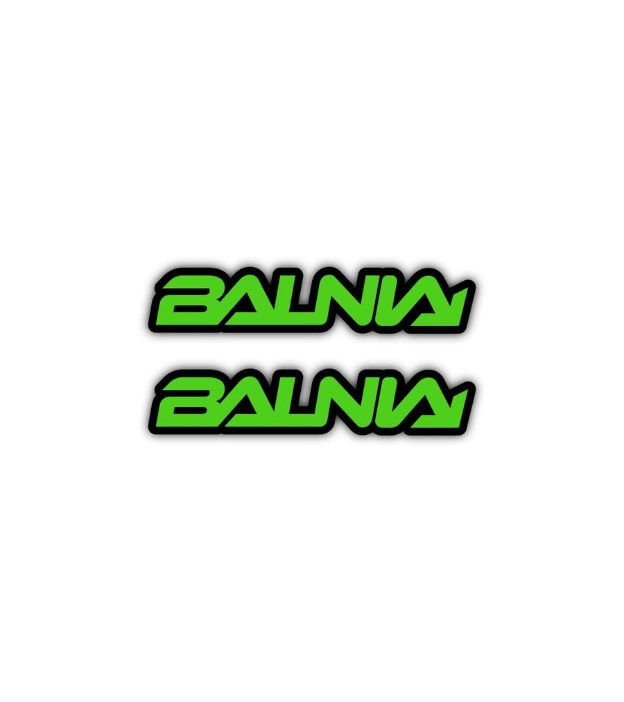 2x Stickers Balnia Vert